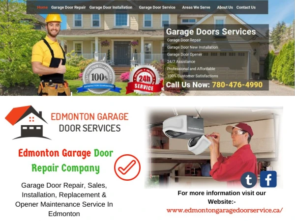 Garage Door Repair Edmonton