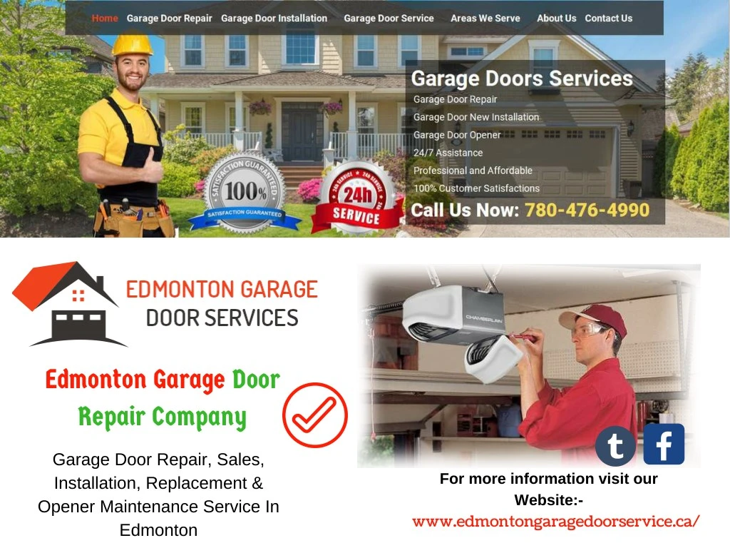 edmonton garage door repair company
