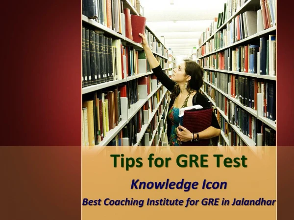 Best Coaching Institute for GRE in Jalandhar