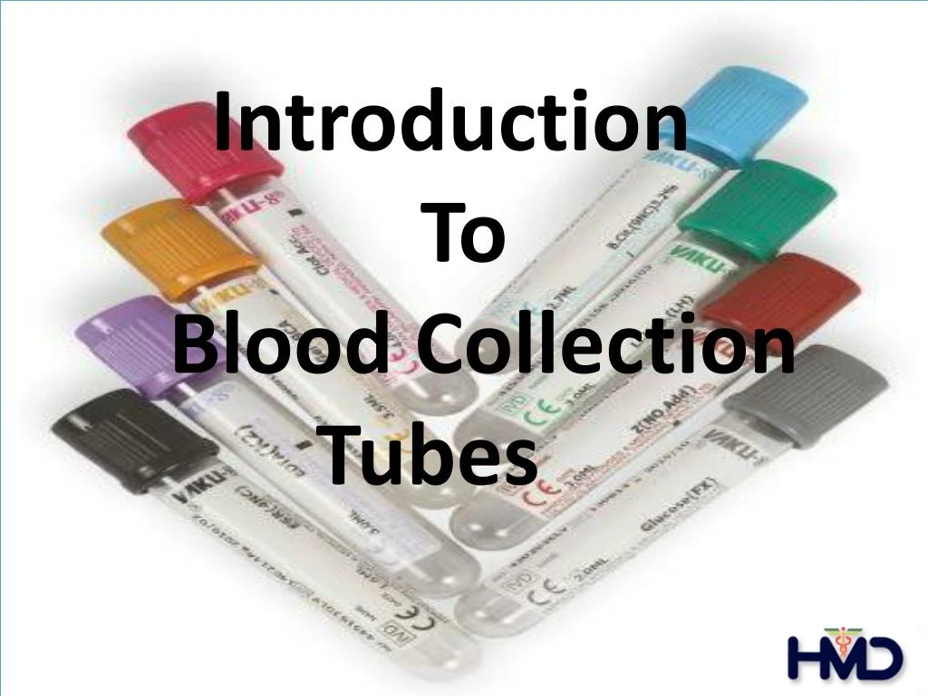 introduction to blood collection tubes