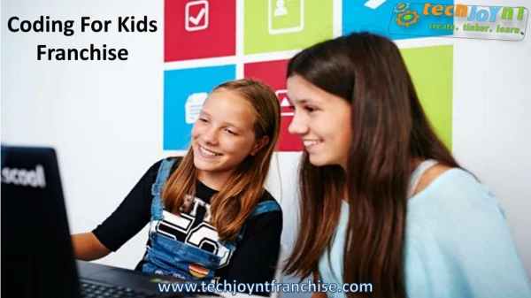 Kick Start Your Career With Coding For Kids Franchise