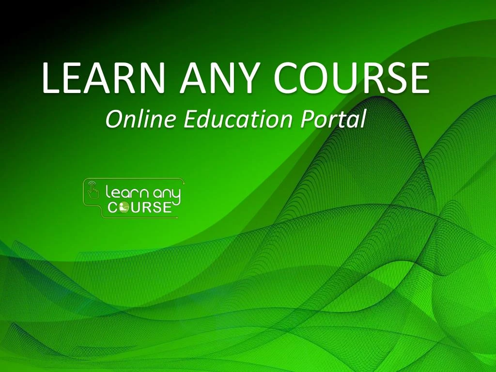 learn any course