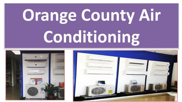 Air Conditioning Installation Service Orange County