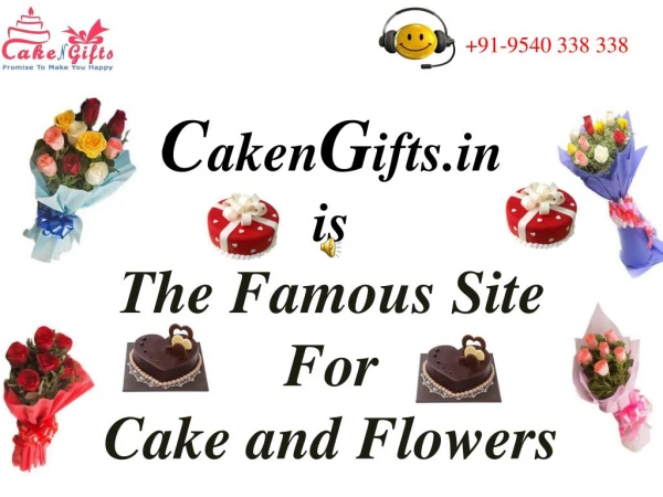 CakenGifts.in is The Famous Site For Cake and Flowers