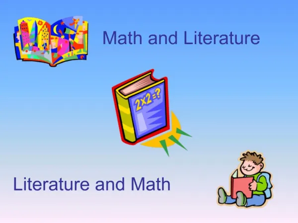 Math and Literature