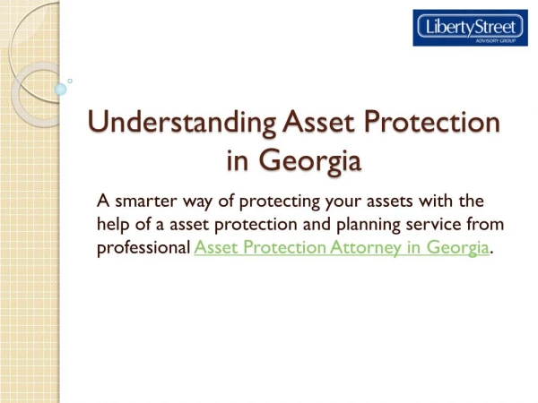 Asset Protection Services & Attorney Georgia