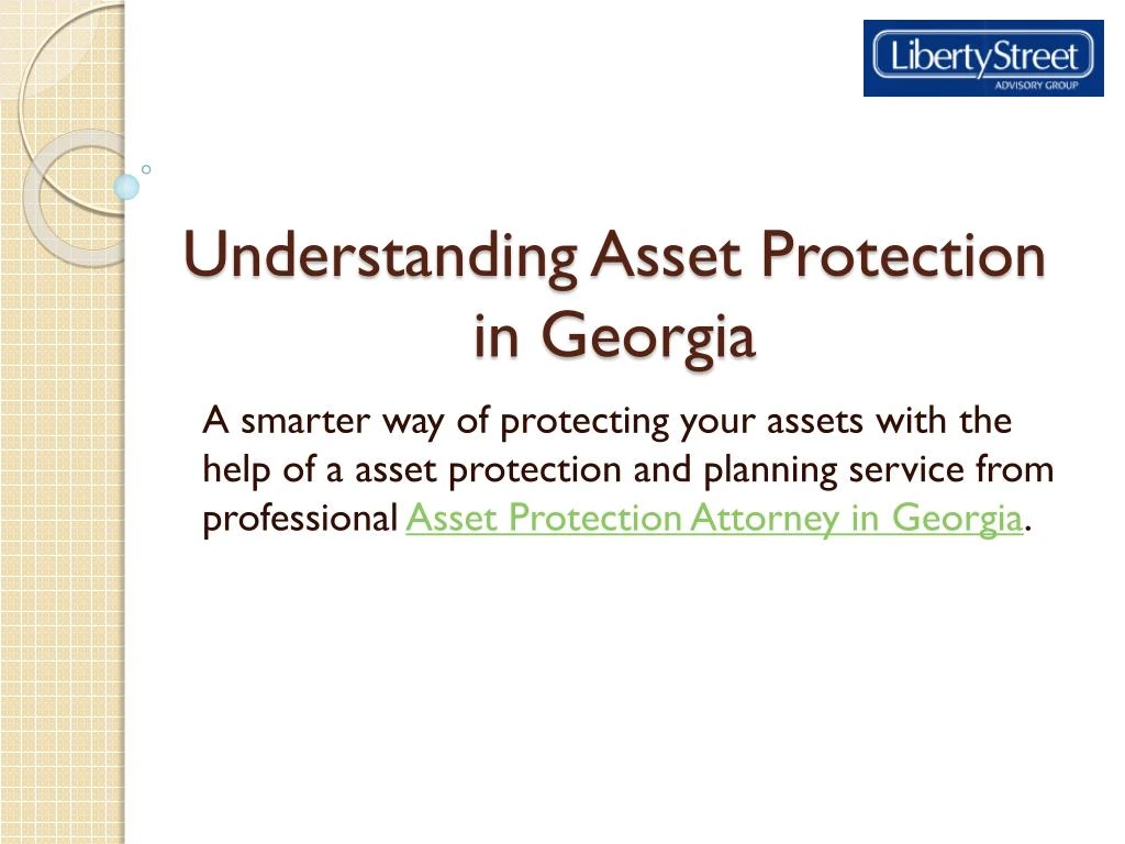 understanding asset protection in georgia