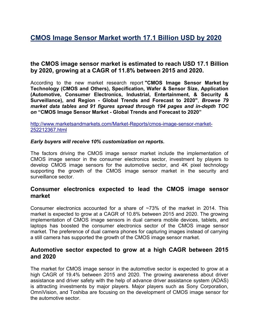 cmos image sensor market worth 17 1 billion