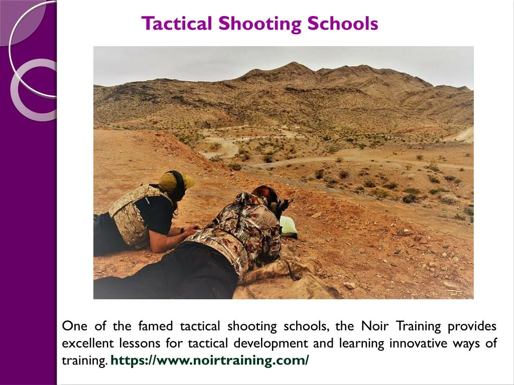 tactical shooting schools