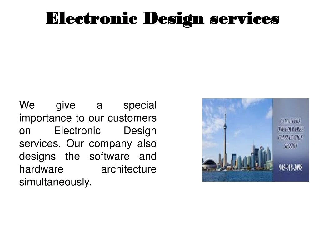 electronic design services