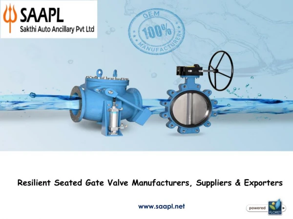 Resilient Seated Gate Valves Manufacturers
