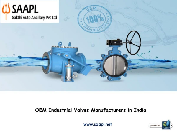 OEM Industrial Valves Manufacturers
