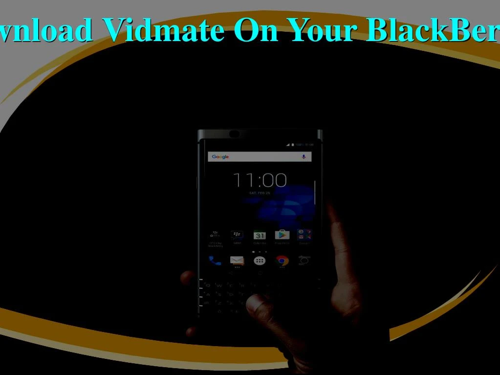 how to download vidmate on your blackberry mobiles