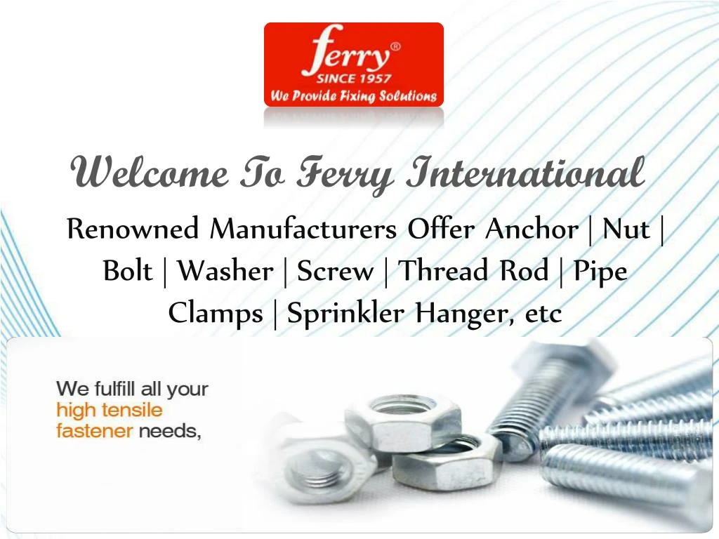 welcome to ferry international