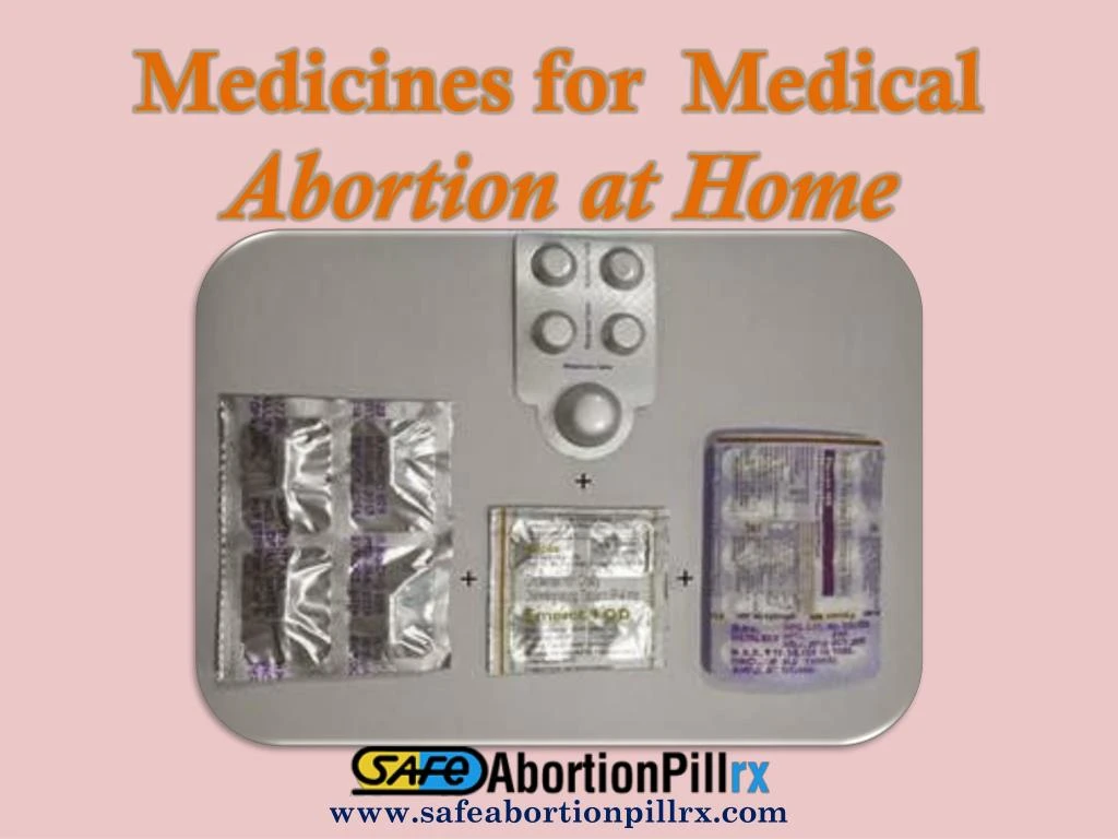 medicines for medical abortion at home