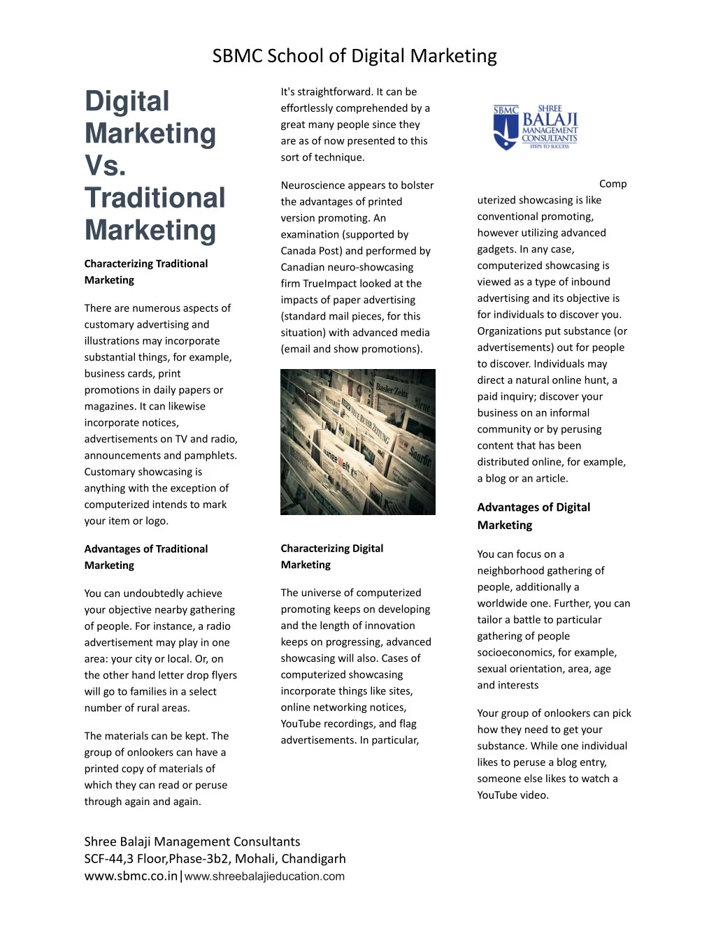 sbmc school of digital marketing