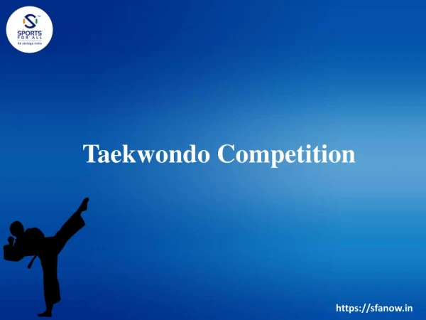 Taekwondo Competition At SFA Now