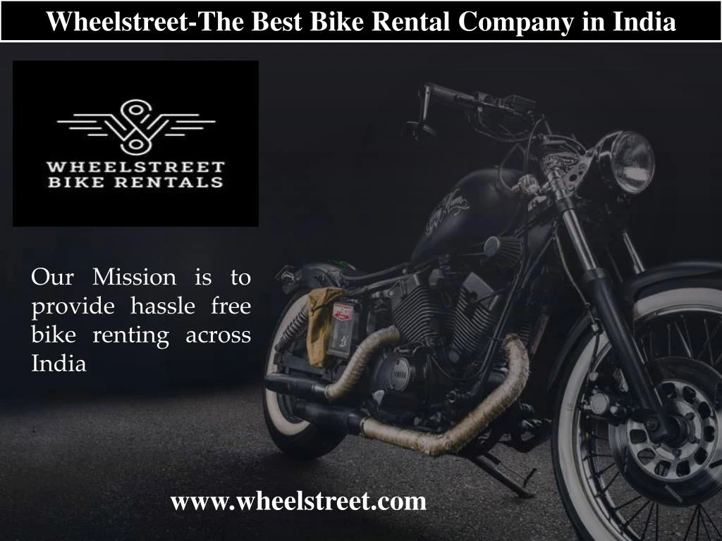 wheelstreet the best bike rental company in india