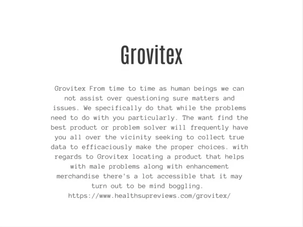 Grovitex