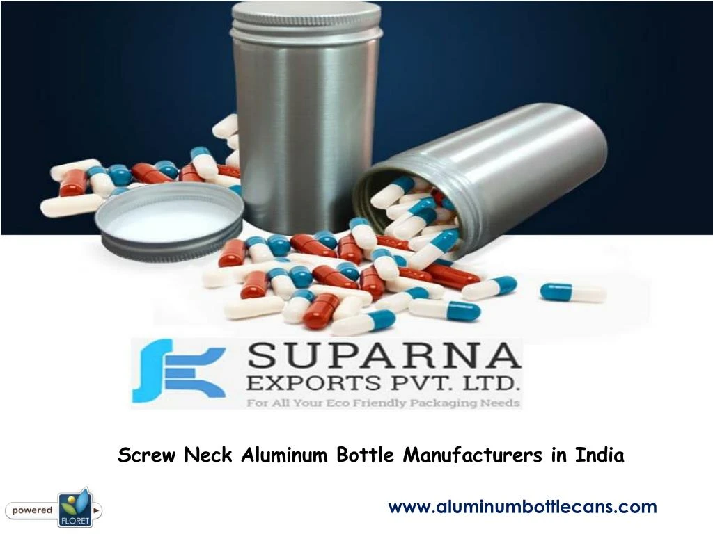 screw neck aluminum bottle manufacturers in india