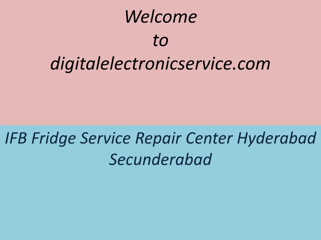 welcome to digitalelectronicservice com