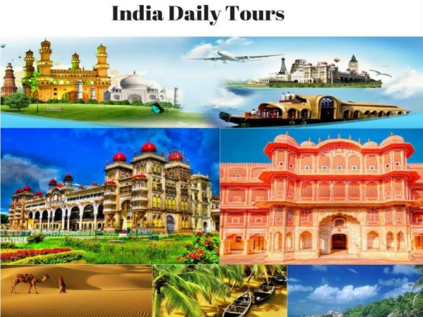 India daily tours with economic packages