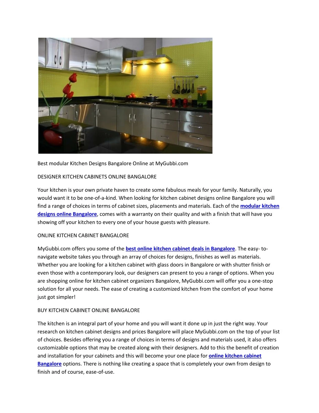 best modular kitchen designs bangalore online