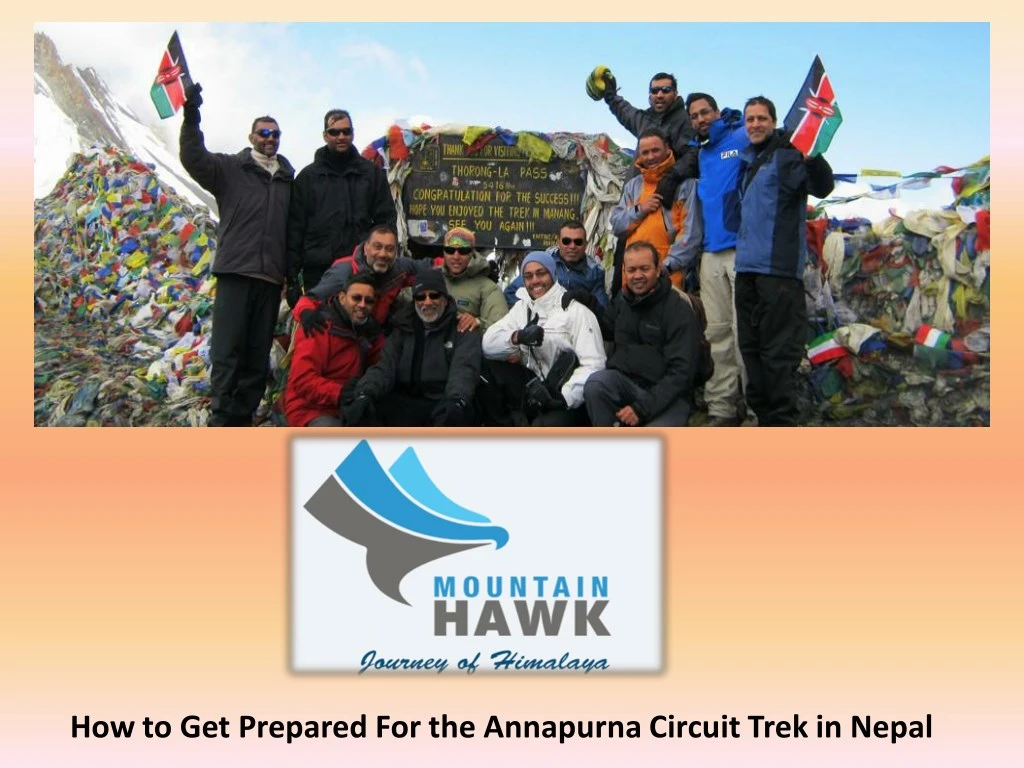 how to get prepared for the annapurna circuit