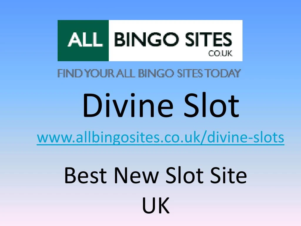 divine slot www allbingosites co uk divine slots