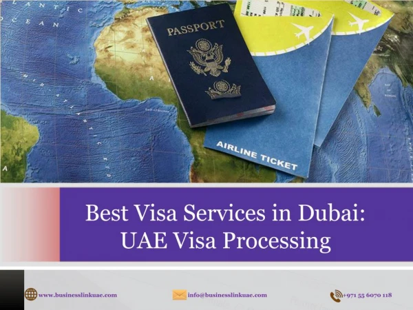 Best Visa Services in Dubai – UAE Visa Processing