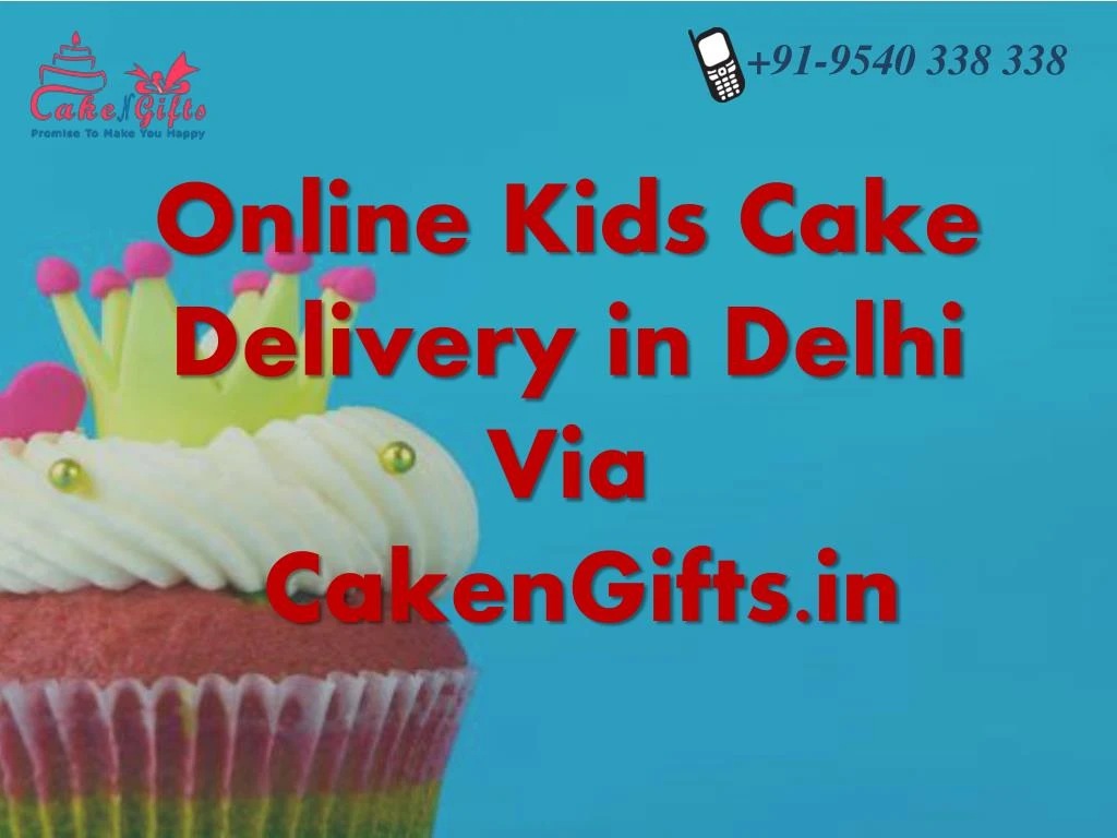 online kids cake delivery in delhi via cakengifts in