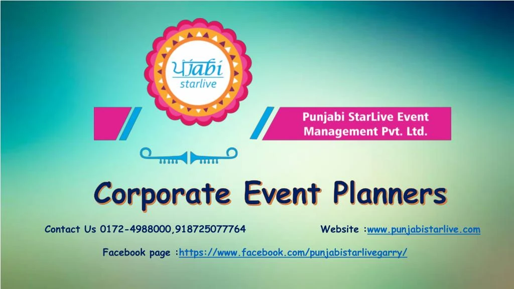 corporate event planners