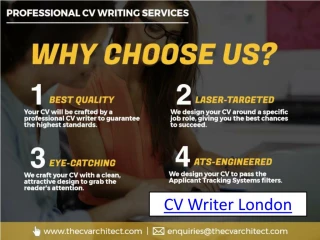 Professional cv writing - slide 1