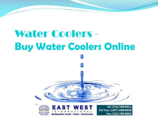 Water Coolers - Buy Water Coolers Online