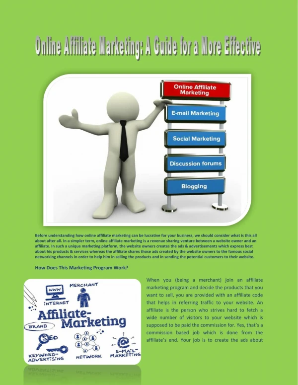 Online Affiliate Marketing by Adcheetah