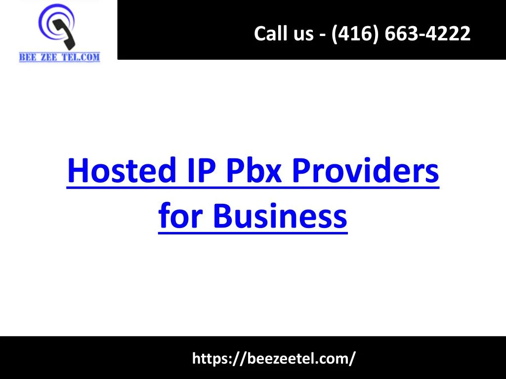 hosted ip pbx providers for business