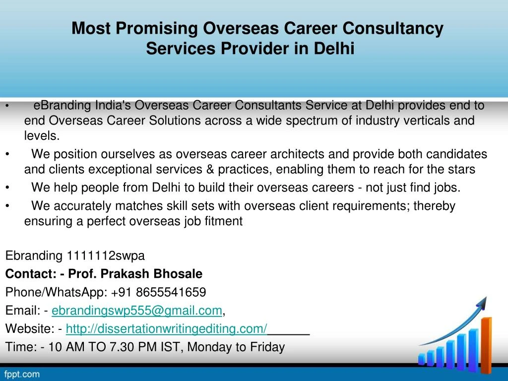most promising overseas career consultancy services provider in delhi