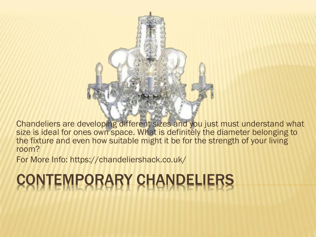 contemporary chandeliers