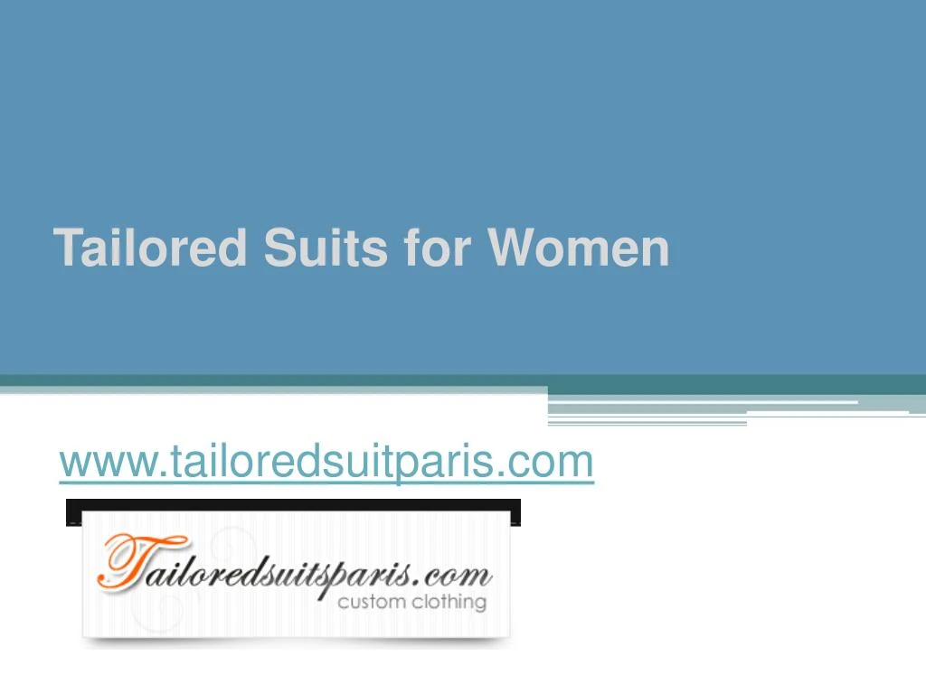 tailored suits for women