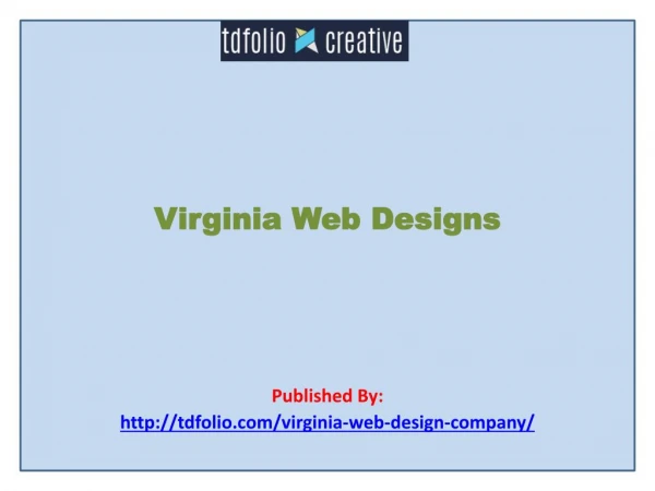 Virginia Web Designs
