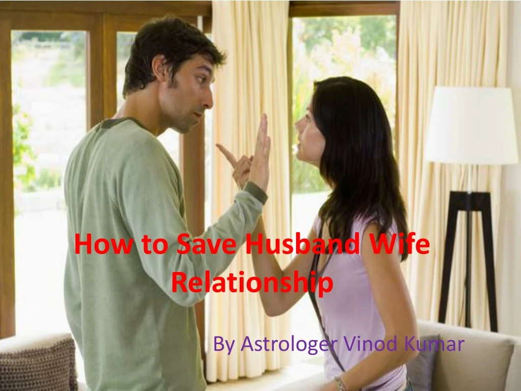how to save husband wife relationship