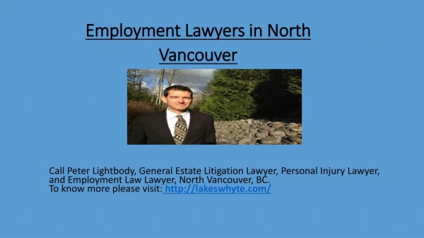 Estate Lawyer in North Vancouver
