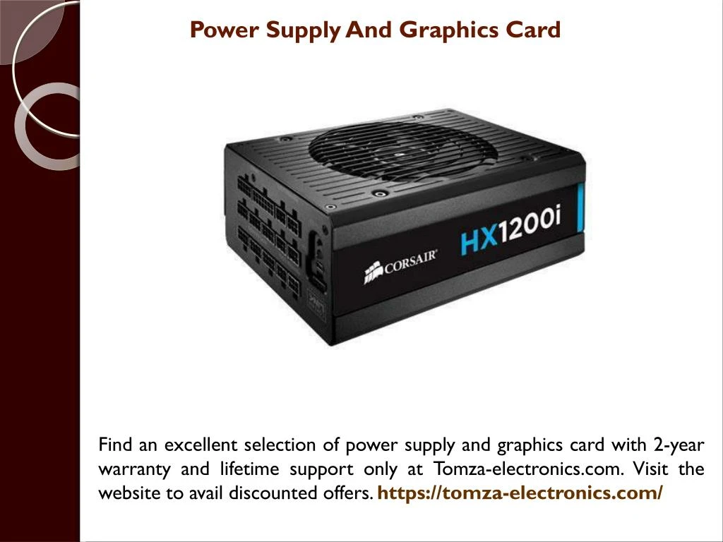 power supply and graphics card