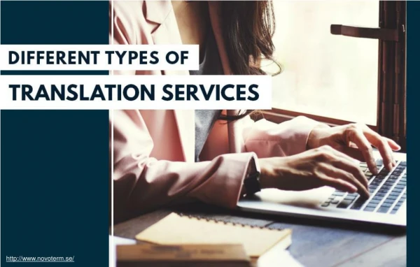 What are the different types of translation services?