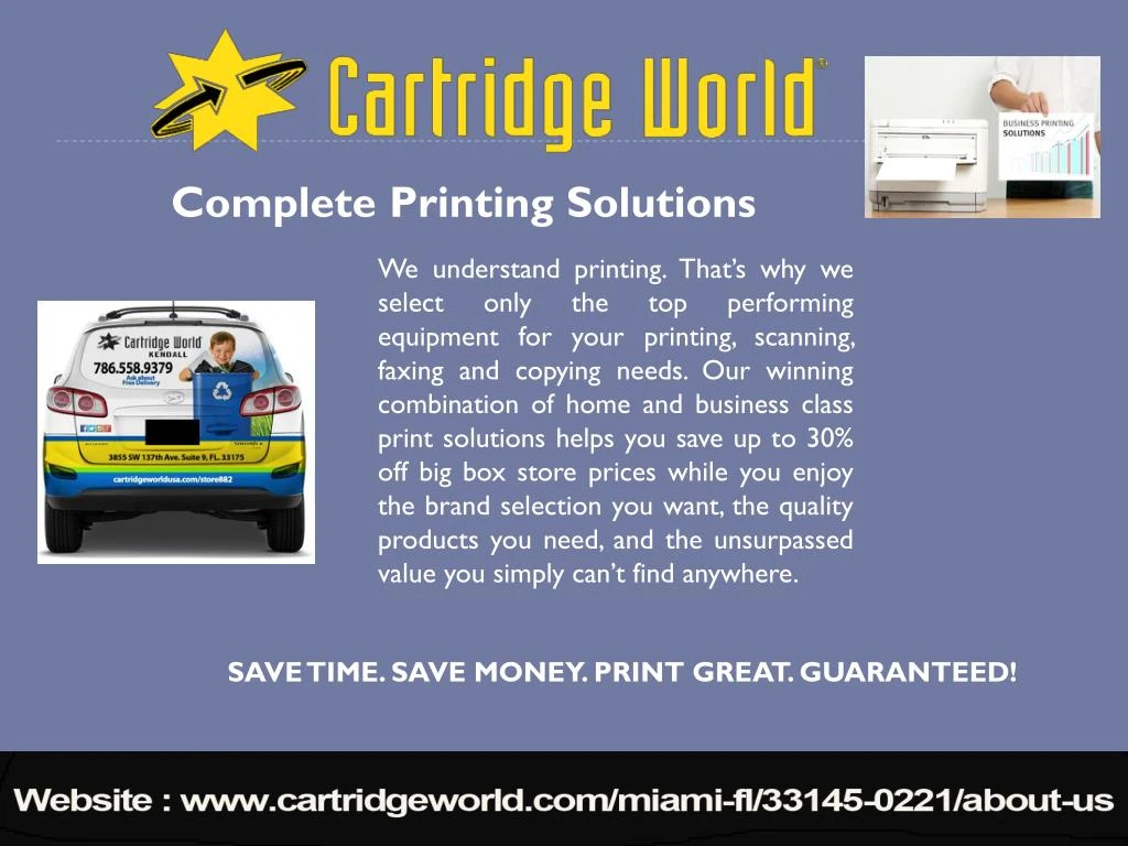 complete printing solutions