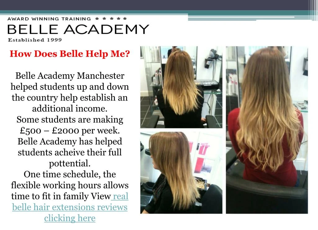 how does belle help me belle academy manchester