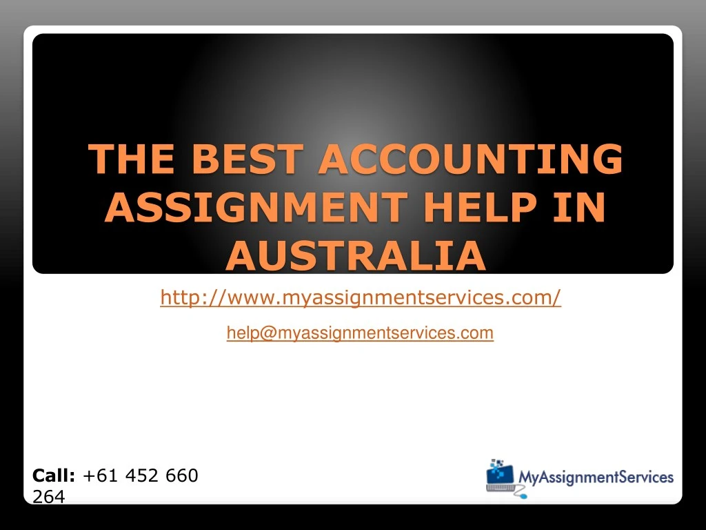 the best accounting assignment help in australia