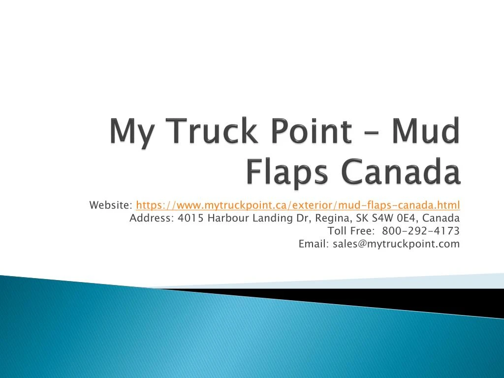 my truck point mud flaps canada