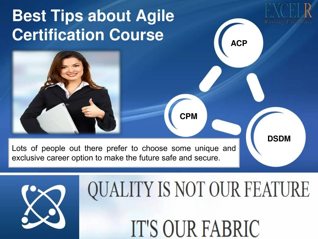 best tips about agile certification course