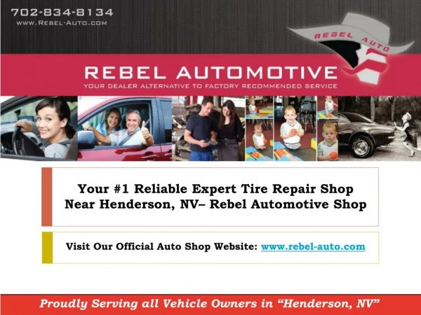 Your Reliable Tire Shop near Henderson, NV - Rebel Automotive